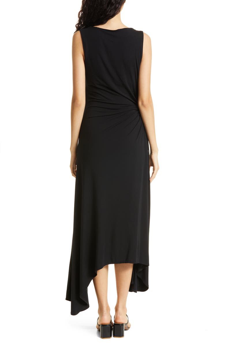 Ted Baker London Giullia Ruched Handkerchief Hem Jersey Dress, Alternate, color, 