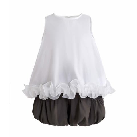 Ruffle Puff Skirt Set