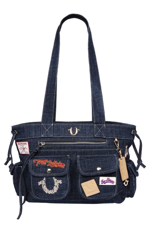 Multipatch Denim Tote