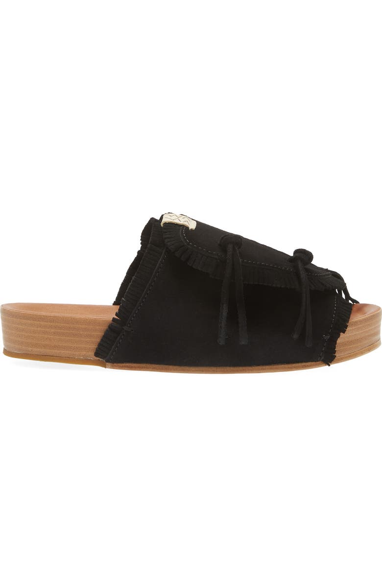 VISVIM Christo Folk Slide Sandal, Alternate, color,
