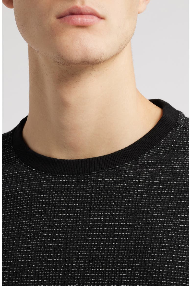 Mawson Crewneck Sweatshirt, Alternate, color, BLACK