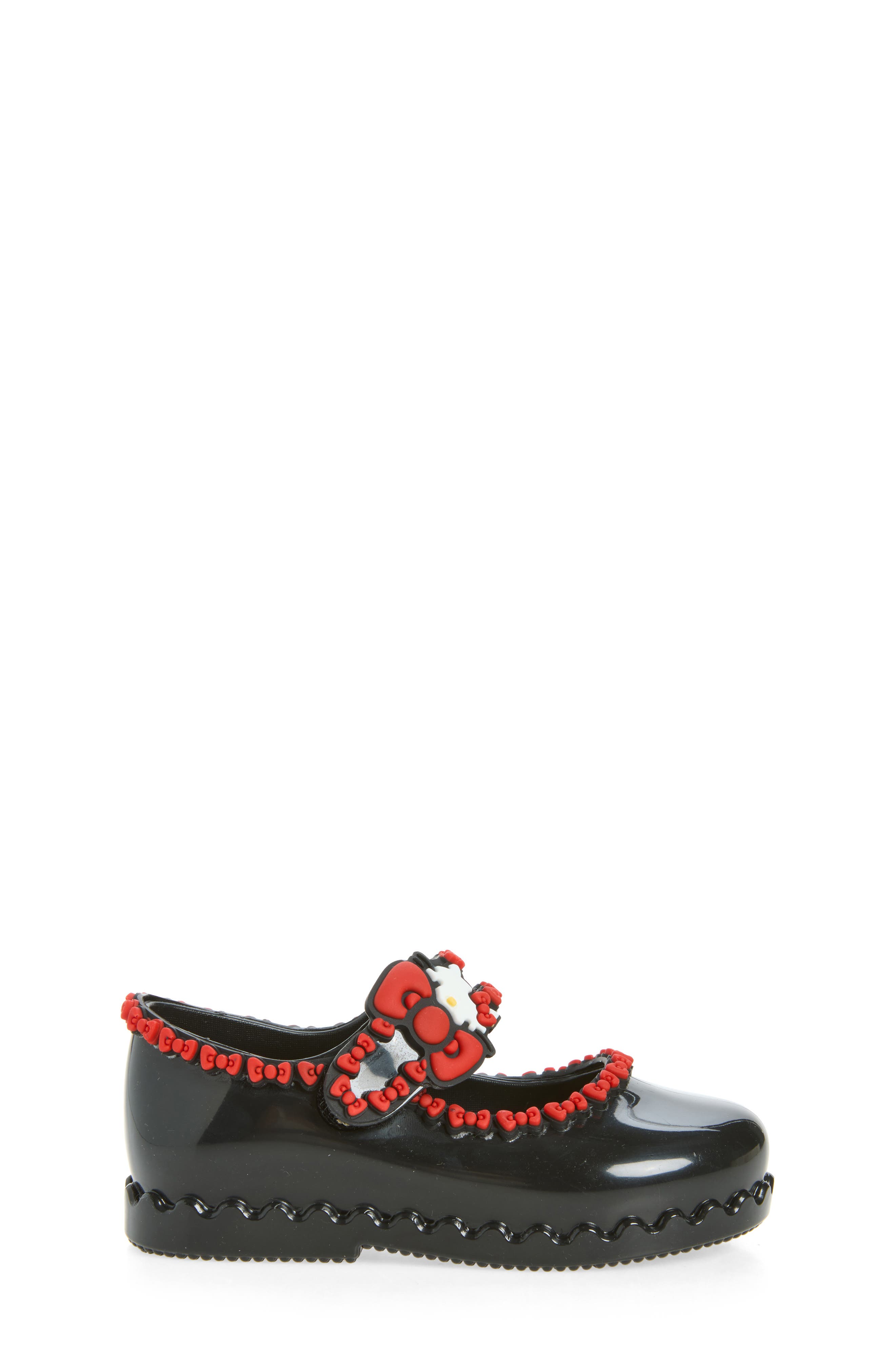 Kids' Hip Ballerina Mary Jane, Alternate, color, BLACK/ RED
