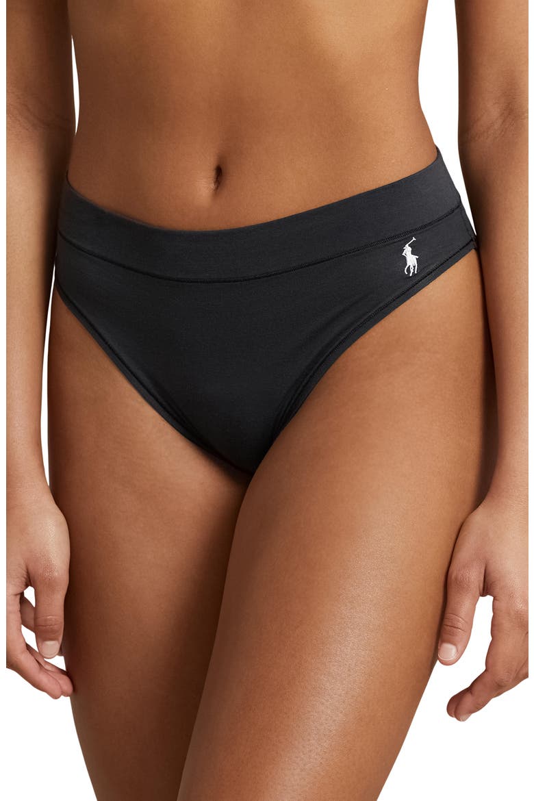High Cut Briefs, Main, color, ONYX