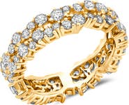 Crislu Multicluster Cubic Zirconia Ring