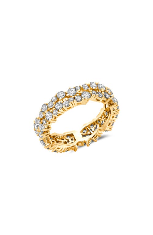 Crislu Multicluster Cubic Zirconia Ring In Gold