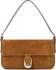 STAUD Harlow Suede Shoulder Bag