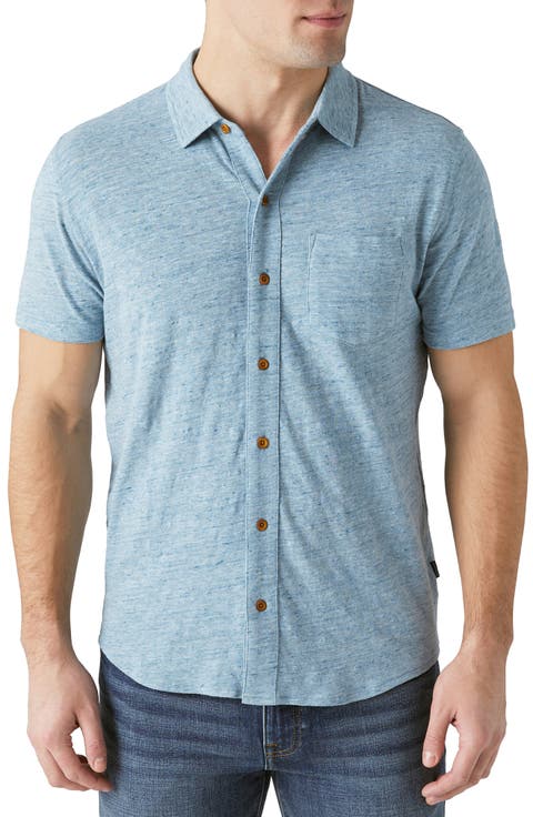 Short Sleeve Button-Up Shirt