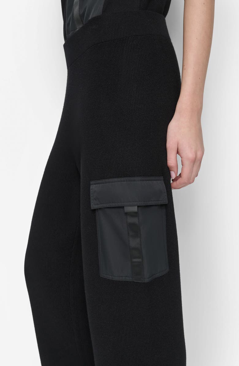 DKNY Cargo Sweater Pants, Alternate, color, 