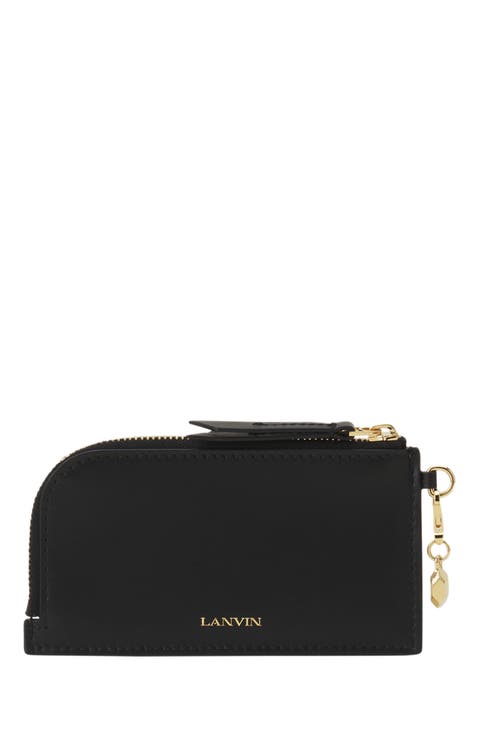Catch By Lanvin Leather Cardholder