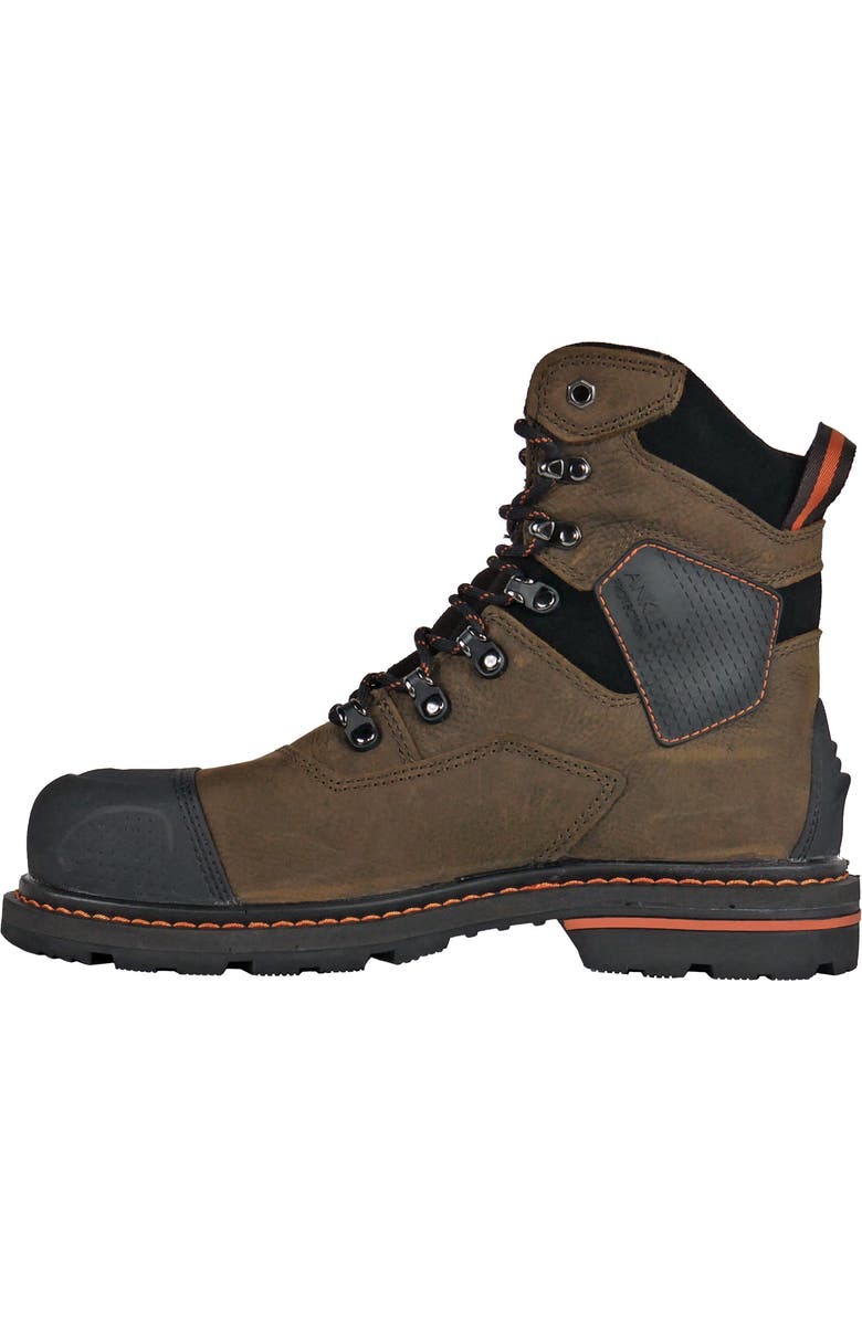 Hoss Boot Company HOSS Range 6 Inch Composite Toe Work Boot, Alternate, color, Brown