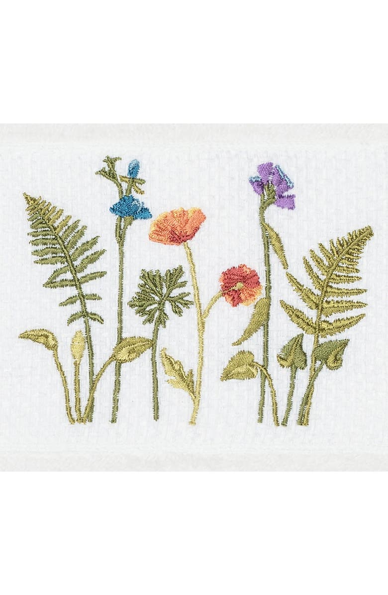 Linum Home Textiles Serenity Embellished Hand Towel - Set of 2 - White, Main, color, White