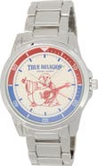 True Religion Buddha Guitar Bracelet Watch, 42.8mm
