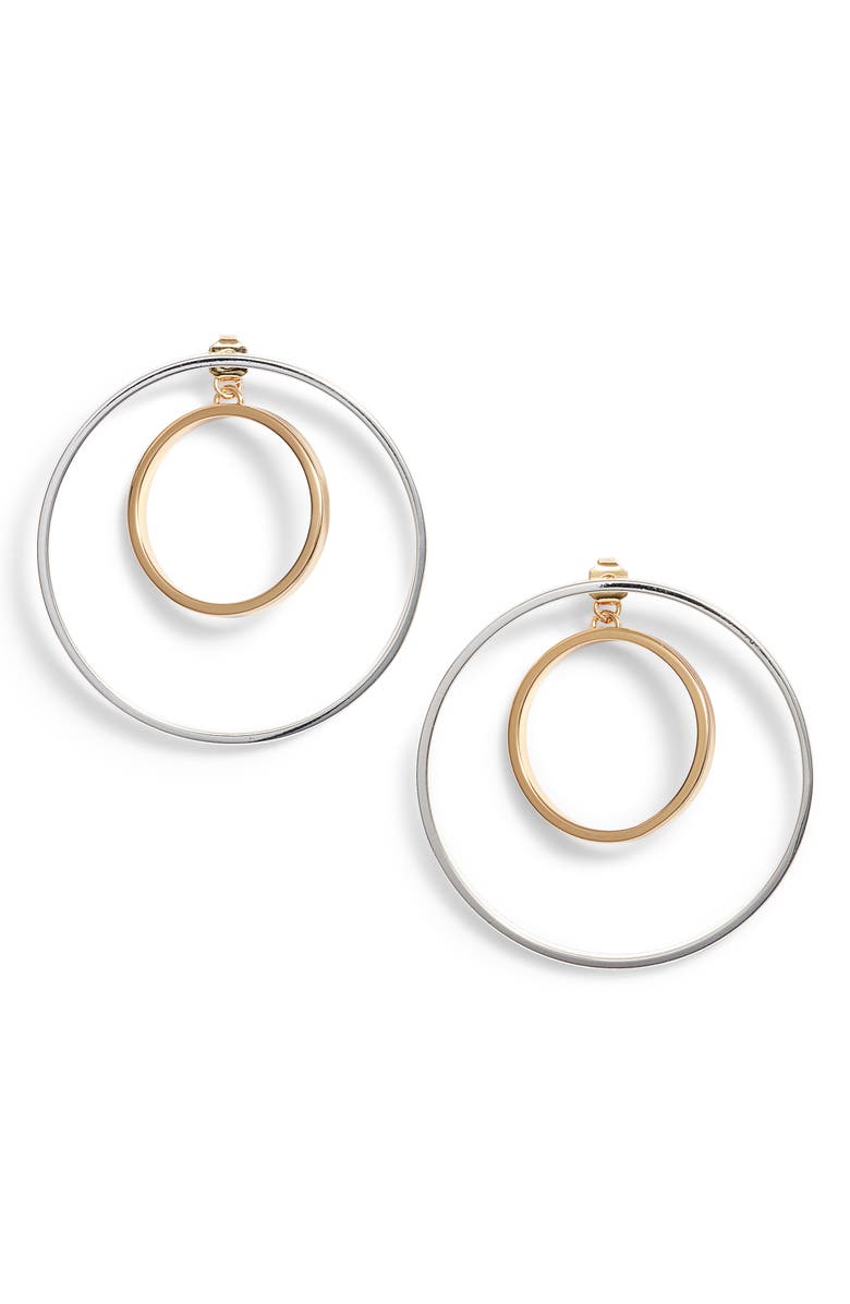 Jenny Bird Rise Hoop Earrings, Main, color, 