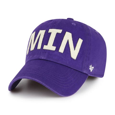 Women's '47 Purple Minnesota Vikings Finley Clean Up Adjustable Hat
