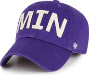 '47 Women's '47 Purple Minnesota Vikings Finley Clean Up Adjustable Hat