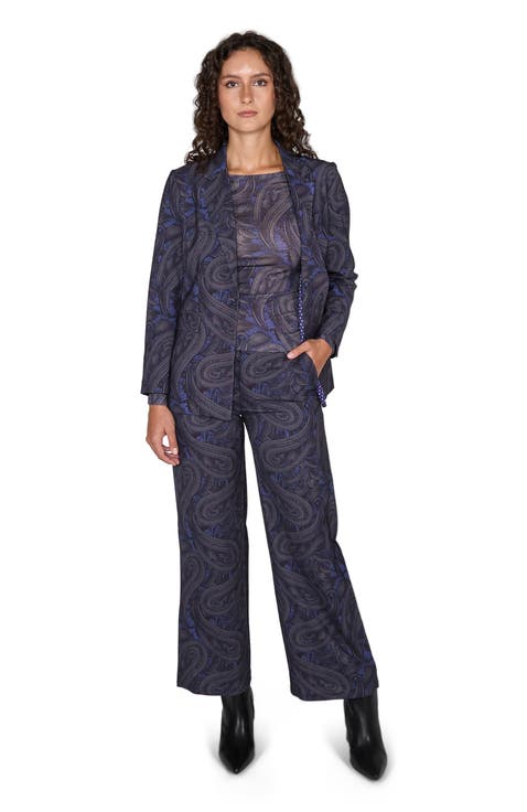 Julia Stretch Wool Tailored Blazer