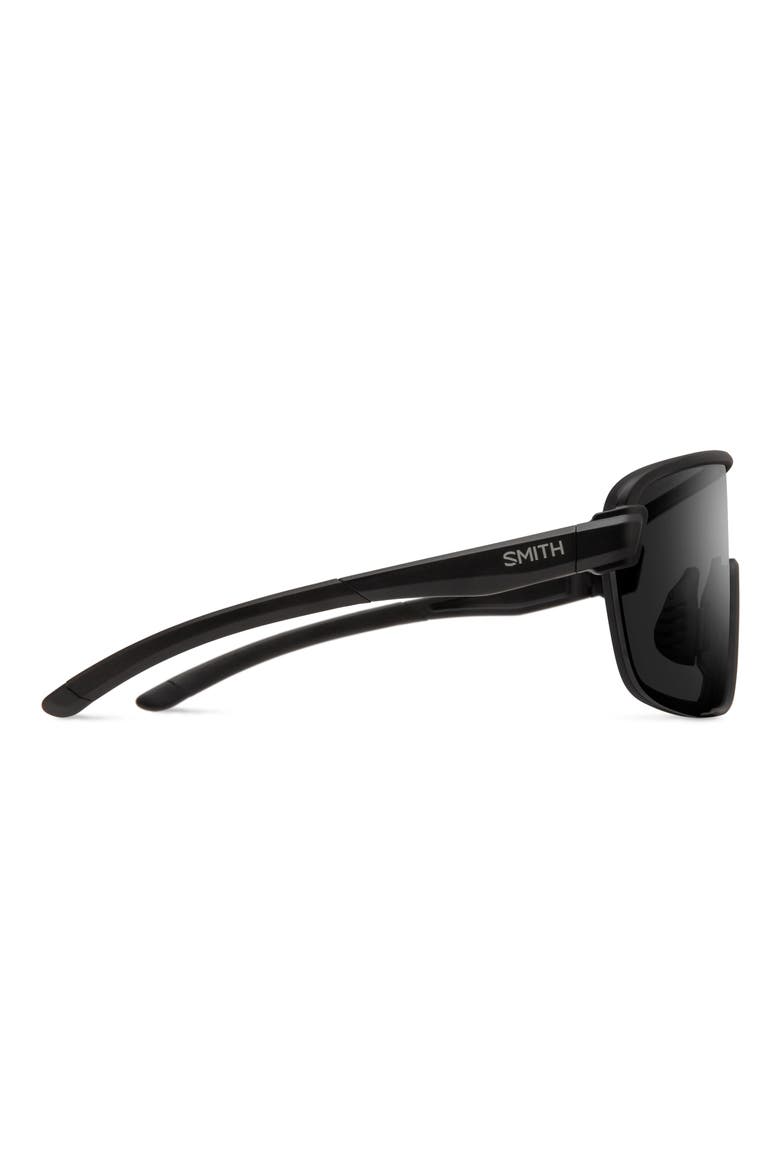Bobcat 135mm ChromaPop™ Shield Sunglasses, Alternate, color, MATTE BLACK / CHROMAPOP BLACK