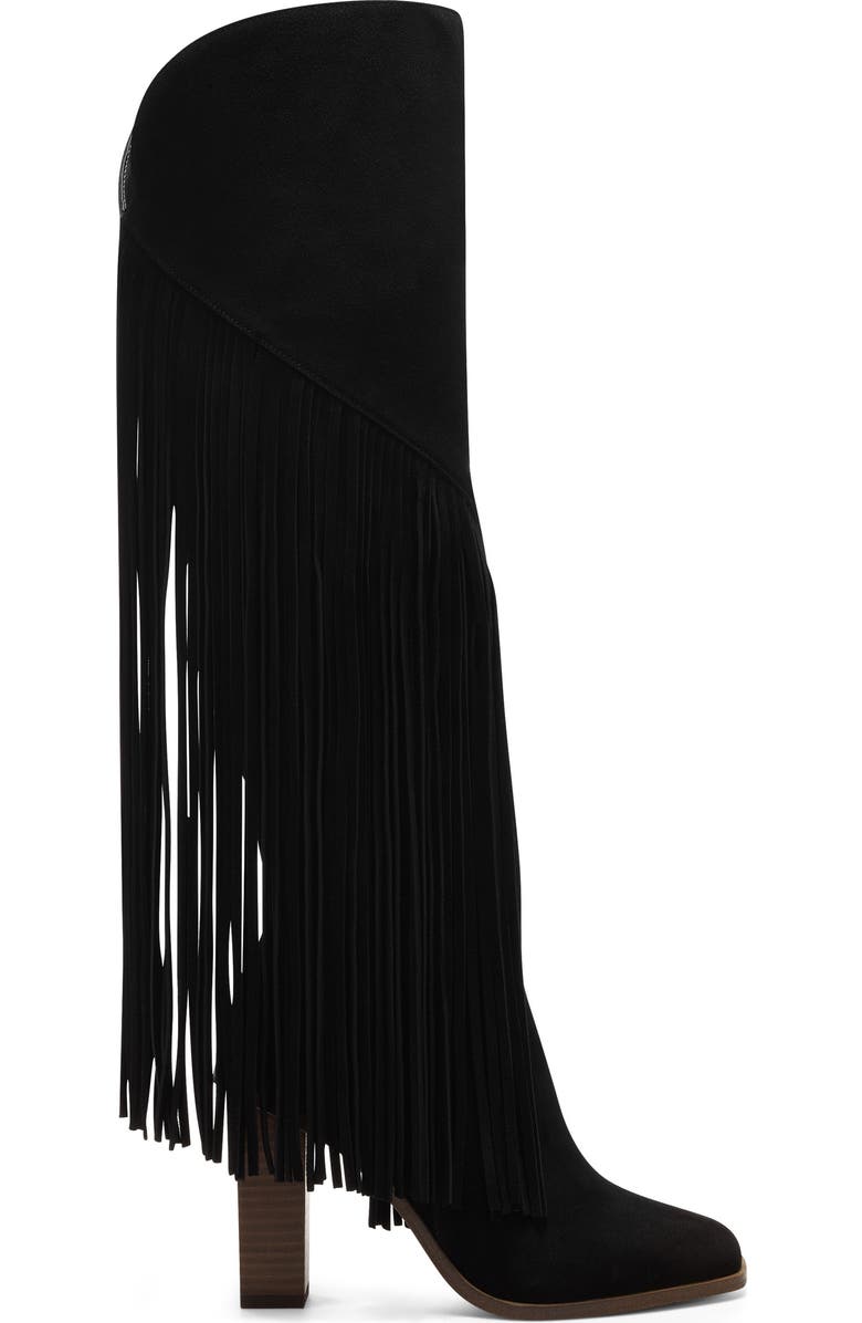 Jessica Simpson Asire Fringe Knee High Boot, Alternate, color,