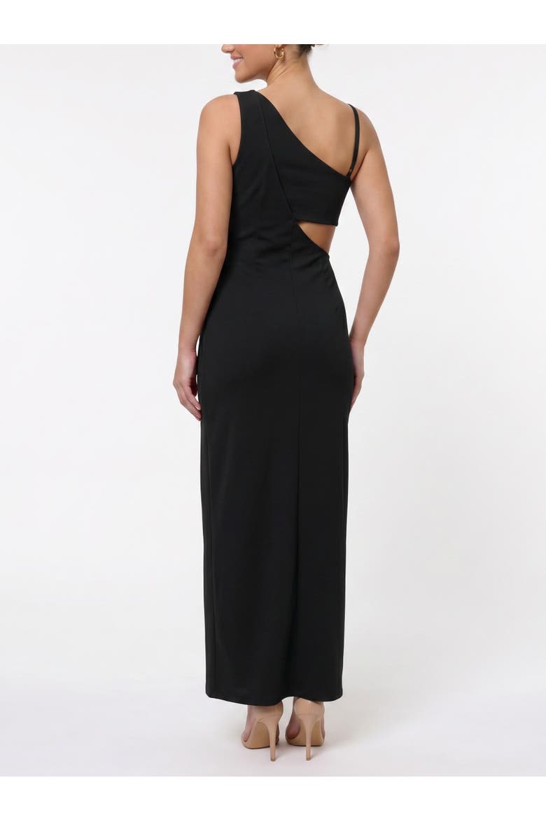 Phoenix One Shoulder Maxi Gown, Alternate, color, Black