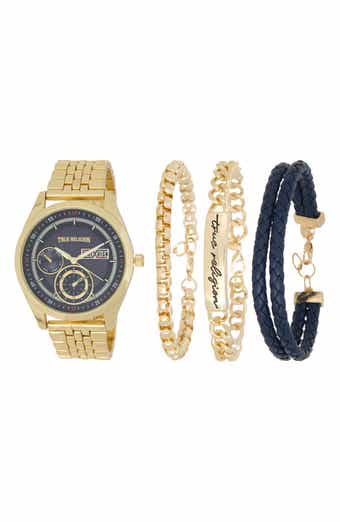 4-Piece Set Watch and Bracelet Gift Set