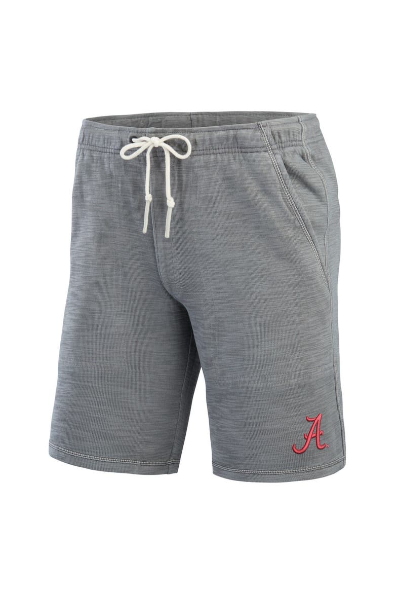 Men's Tommy Bahama Gray Alabama Crimson Tide Tobago Bay Tri-Blend Shorts, Alternate, color, Gray