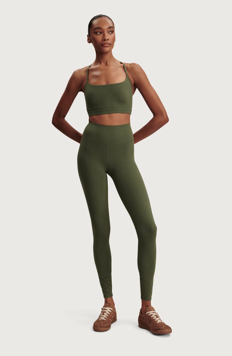 Varley Always Cerys Racerback Sports Bra, Alternate, color, Thyme