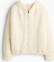 H&M Knitted Zip-through Hoodie