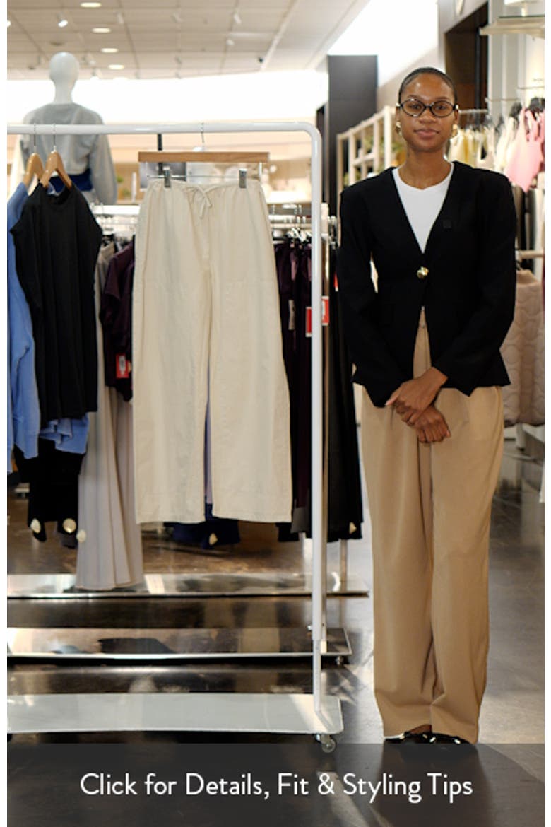 Kyoto Cotton Drawstring Utility Crop Pants video