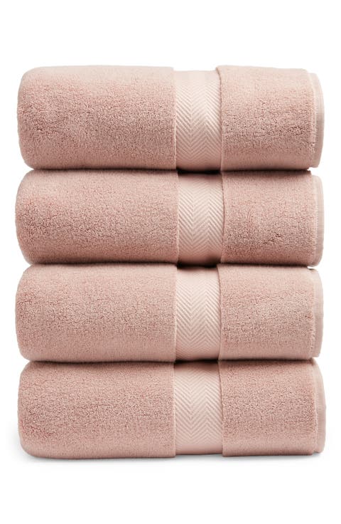 Organic Hydrocotton Set of 4 Bath Towels $140 Value