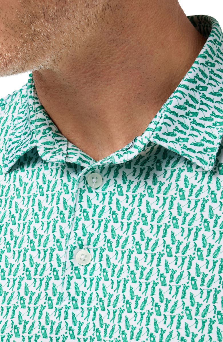 Mizzen+Main Versa Trim Fit Performance Golf Polo, Alternate, color, 