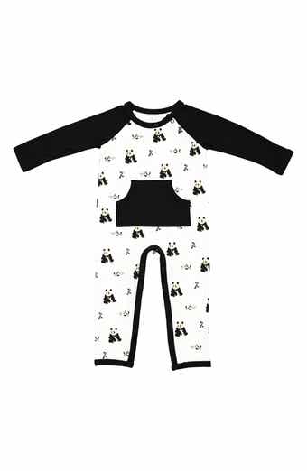 Kyte BABY Black and White Zen Romper