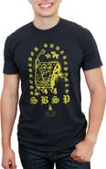 SpongeBob SquarePants Men's SpongeBob SquarePants Keep the Good Vibes Flowing Graphic T-Shirt