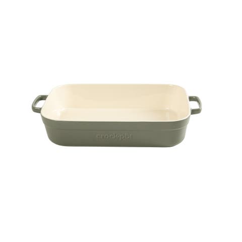 Southvale 4.4 Quart Stoneware Casserole Dish, 9 x 13 Inch Lasagna Pan