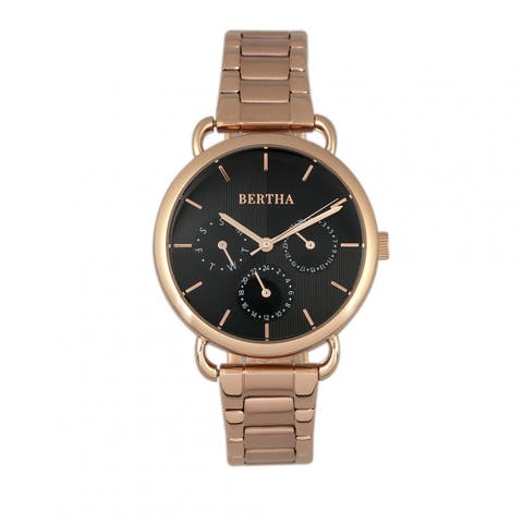 Gwen Bracelet Watch w/Day/Date