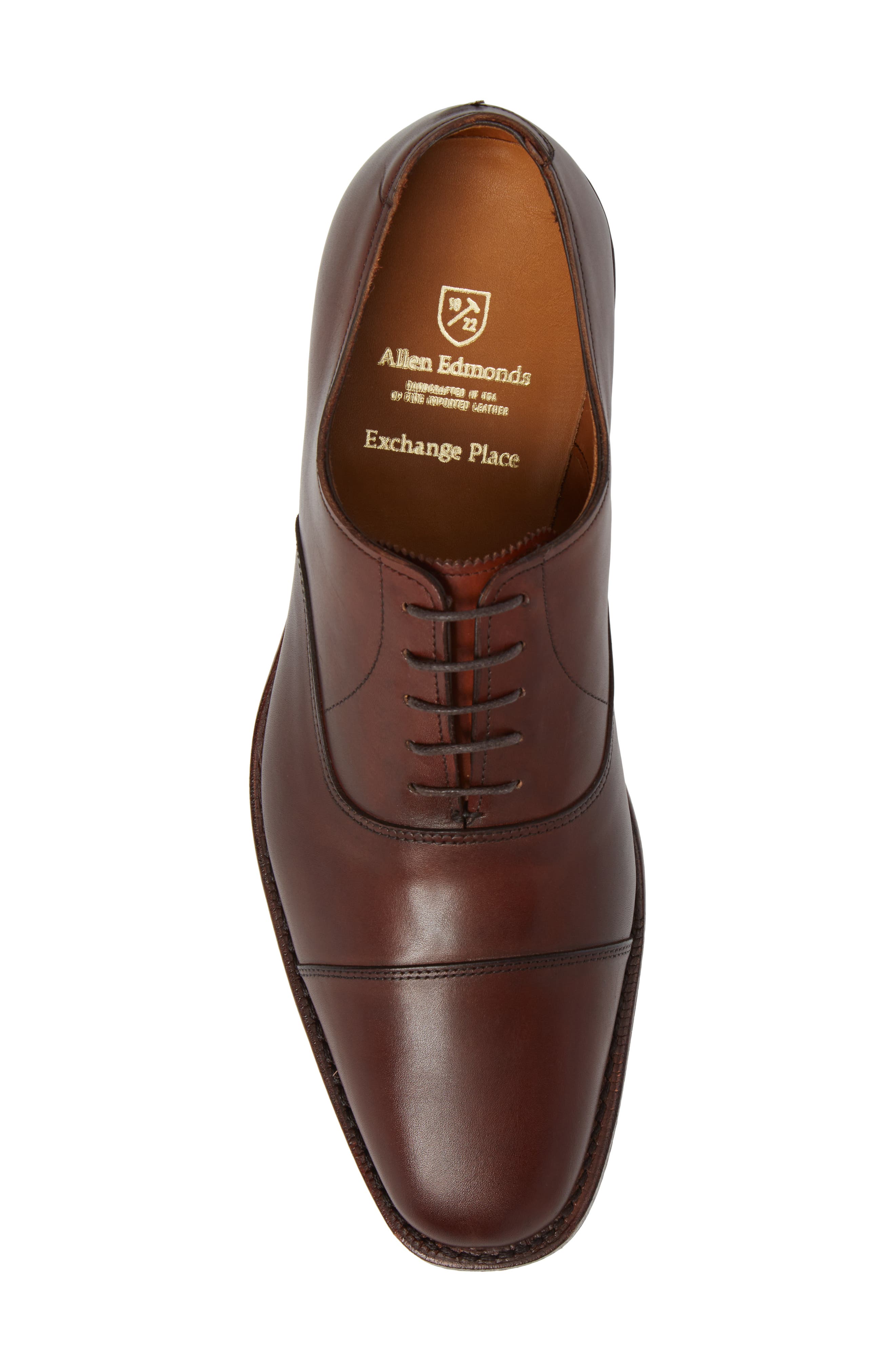 Allen Edmonds 'Exchange Place' Cap Toe Oxford, Alternate, color, 