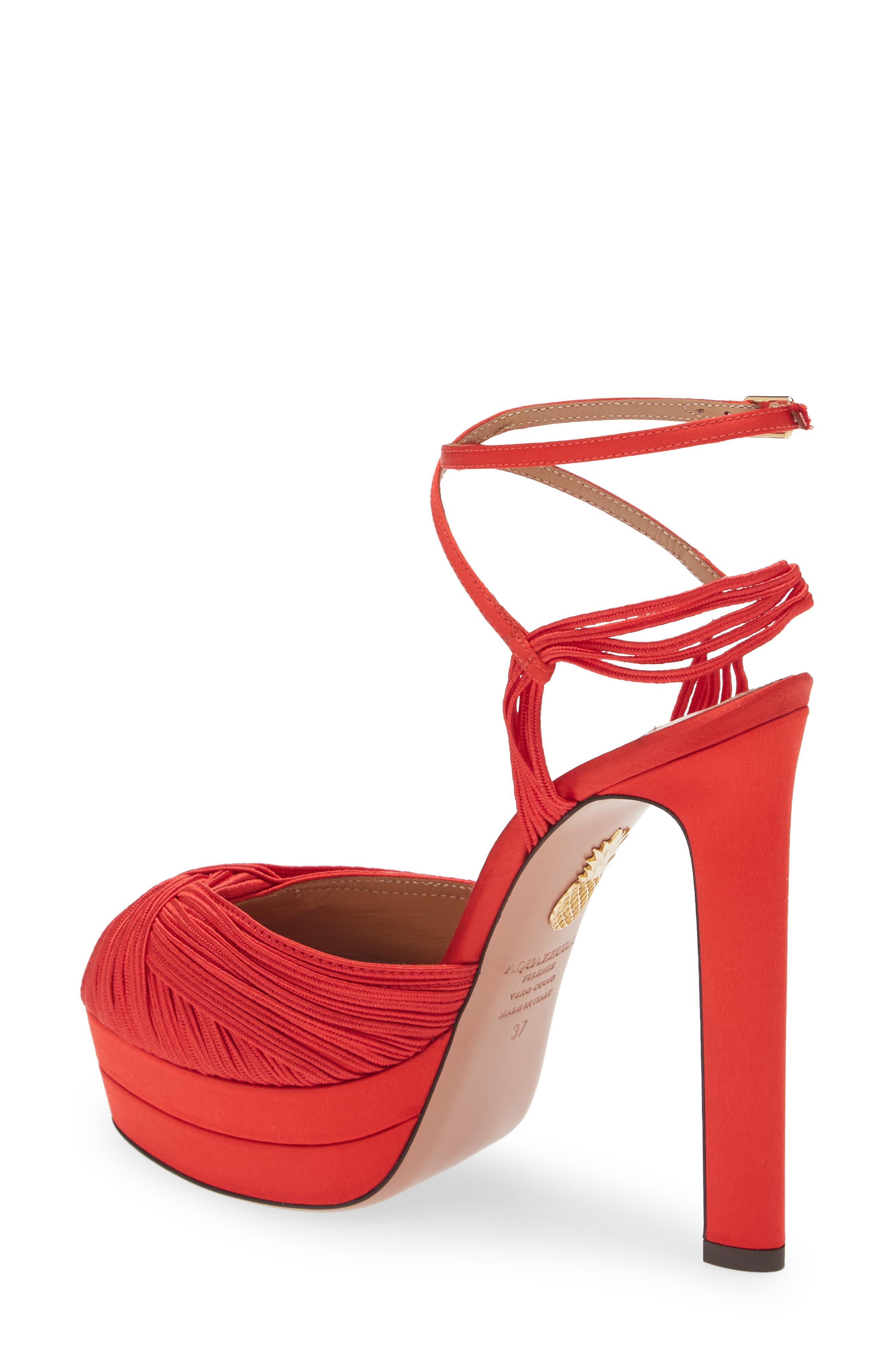Aquazzura Bellini Beauty Platform Sandal, Alternate, color, 