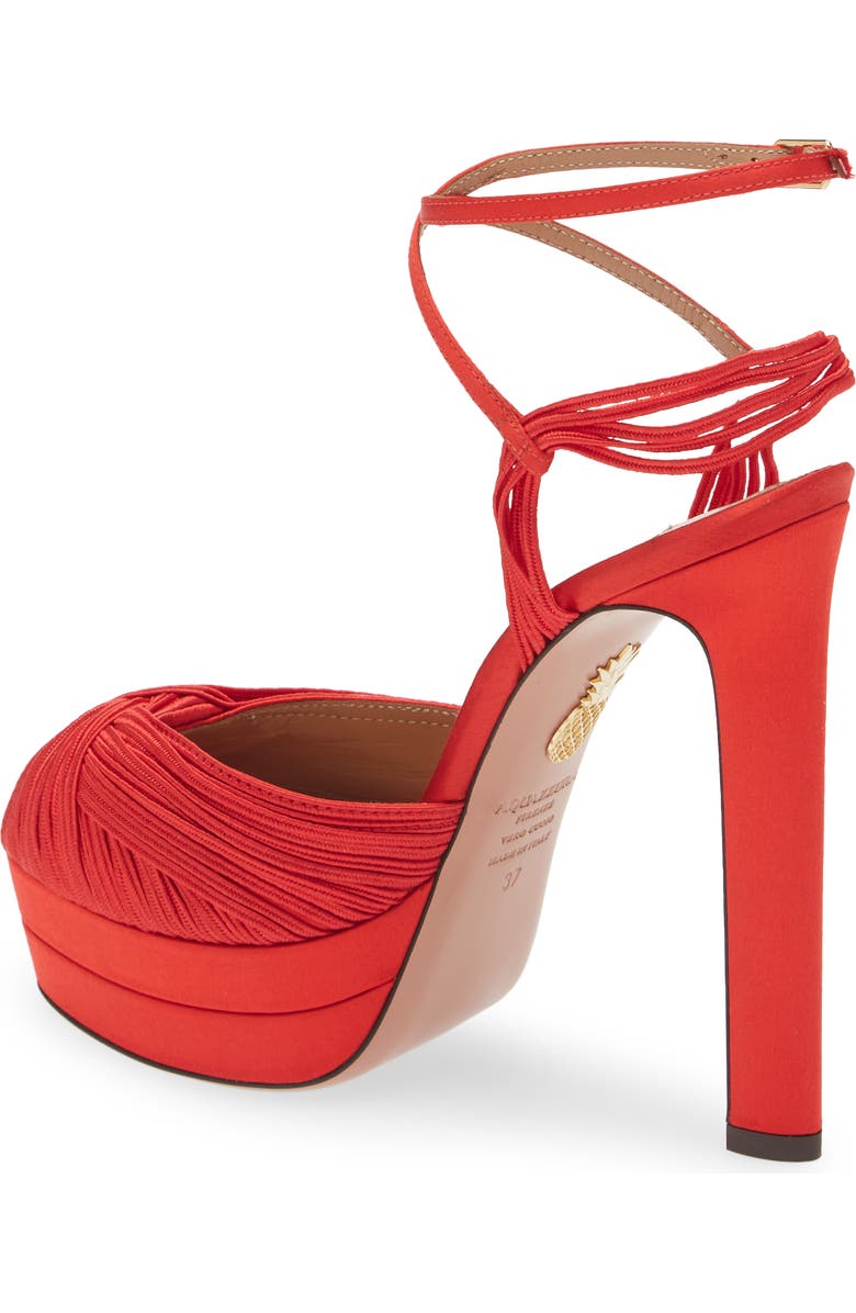 Aquazzura Bellini Beauty Platform Sandal, Alternate, color,