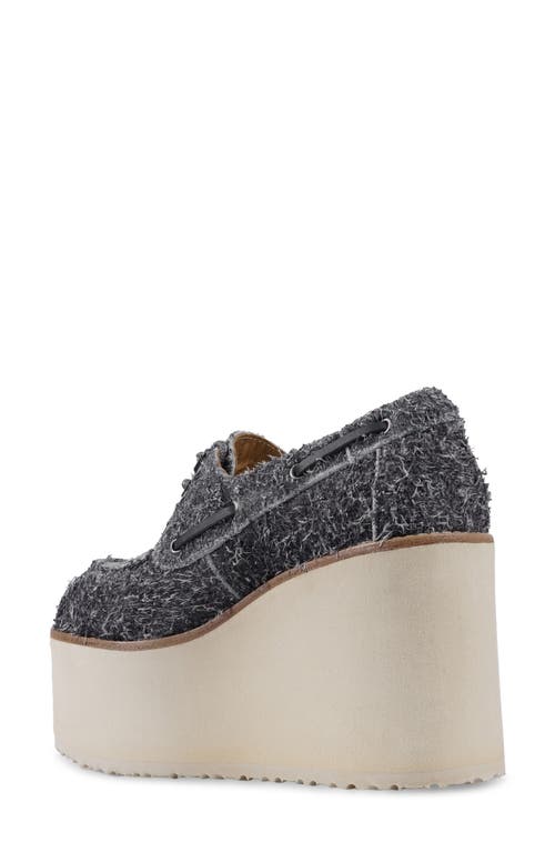 ZIGI ZIGI SHIMMIE PLATFORM WEDGE LOAFER 