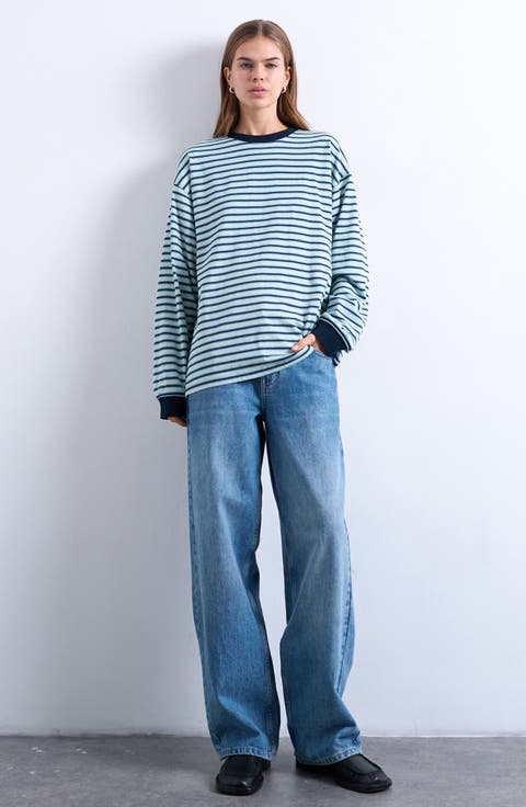 Slouchy Skater Cotton T-Shirt