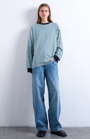 Topshop Slouchy Skater Cotton T-Shirt