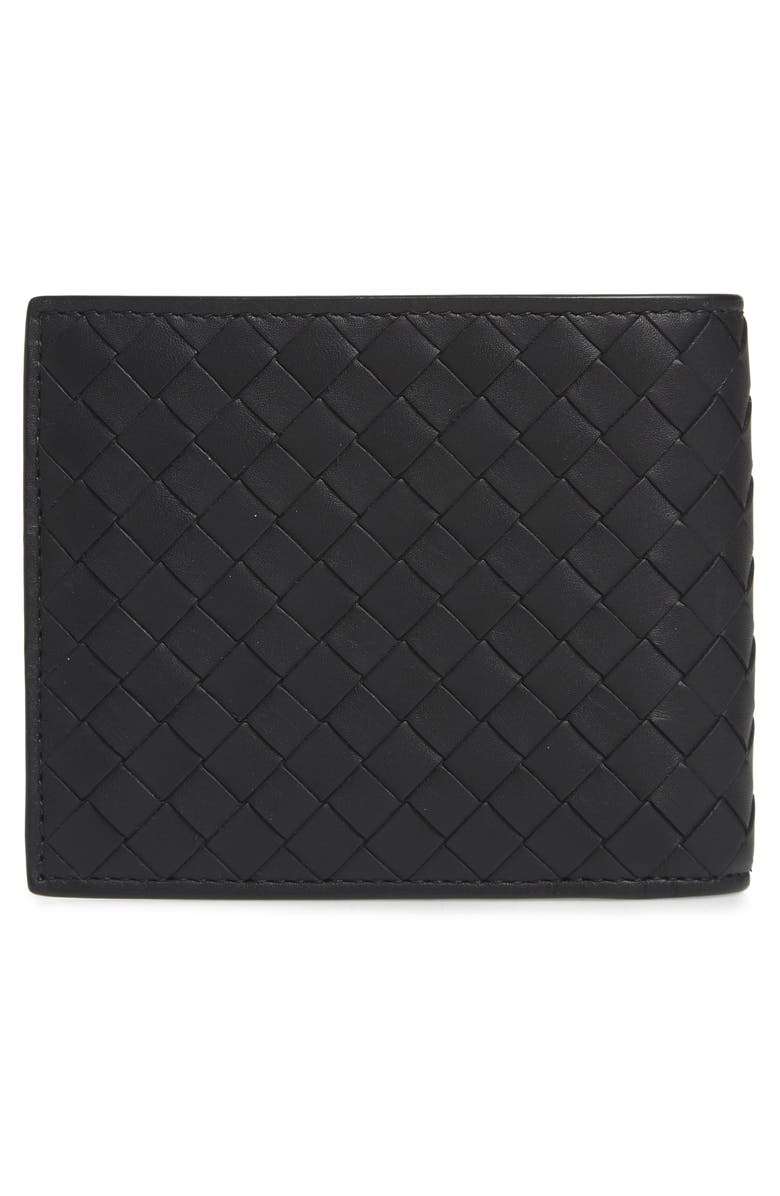 Bottega Veneta Intrecciato Leather Wallet, Alternate, color, 