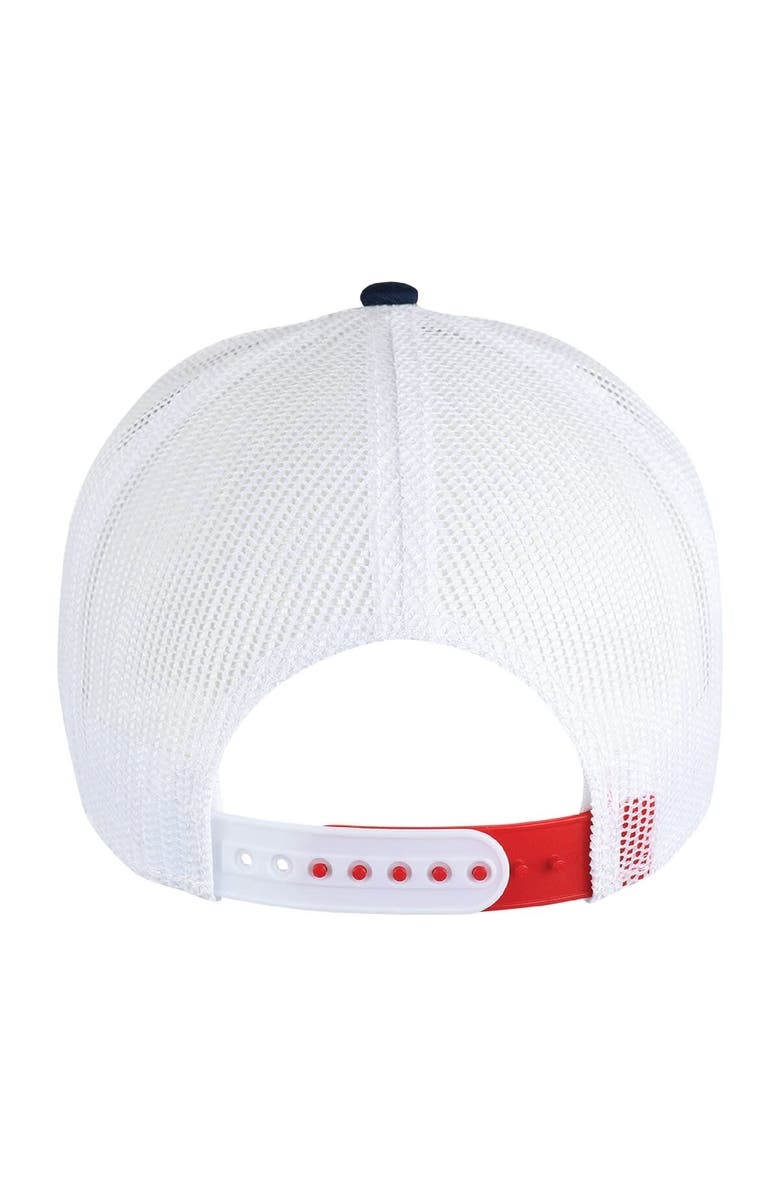 AHEAD Men's THE PLAYERS  Ahead Red Americana Wave Rider Trucker Hat, Alternate, color, Red