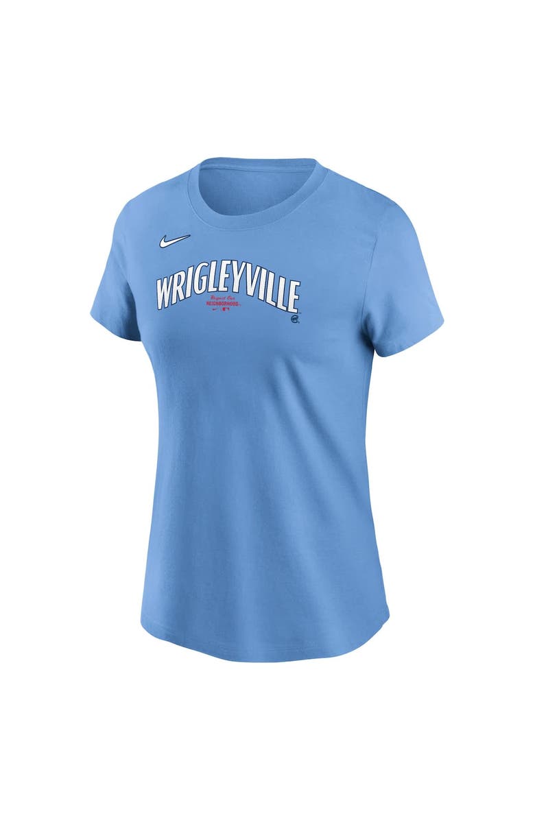 Nike Women's Nike Blue Chicago Cubs City Connect Wordmark T-Shirt, Alternate, color, 