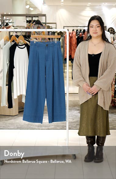 Treasure & Bond Pleated Wide Leg Pants (Women) | Nordstromrack