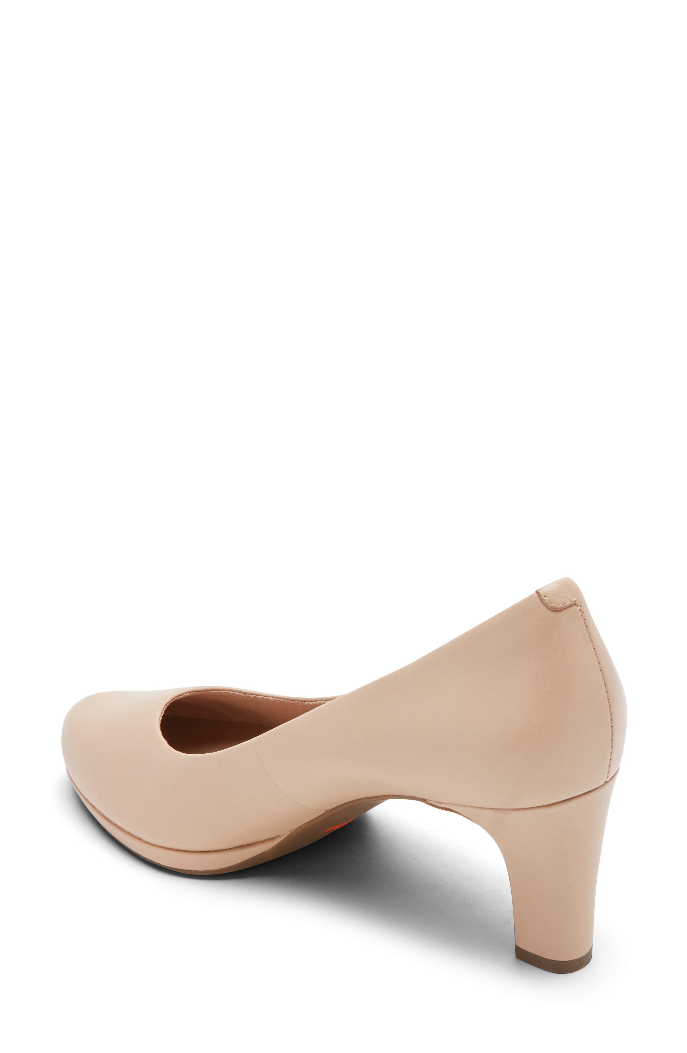Total Motion Leah Pump, Alternate, color, NEUTRAL BEIGE LEATHER