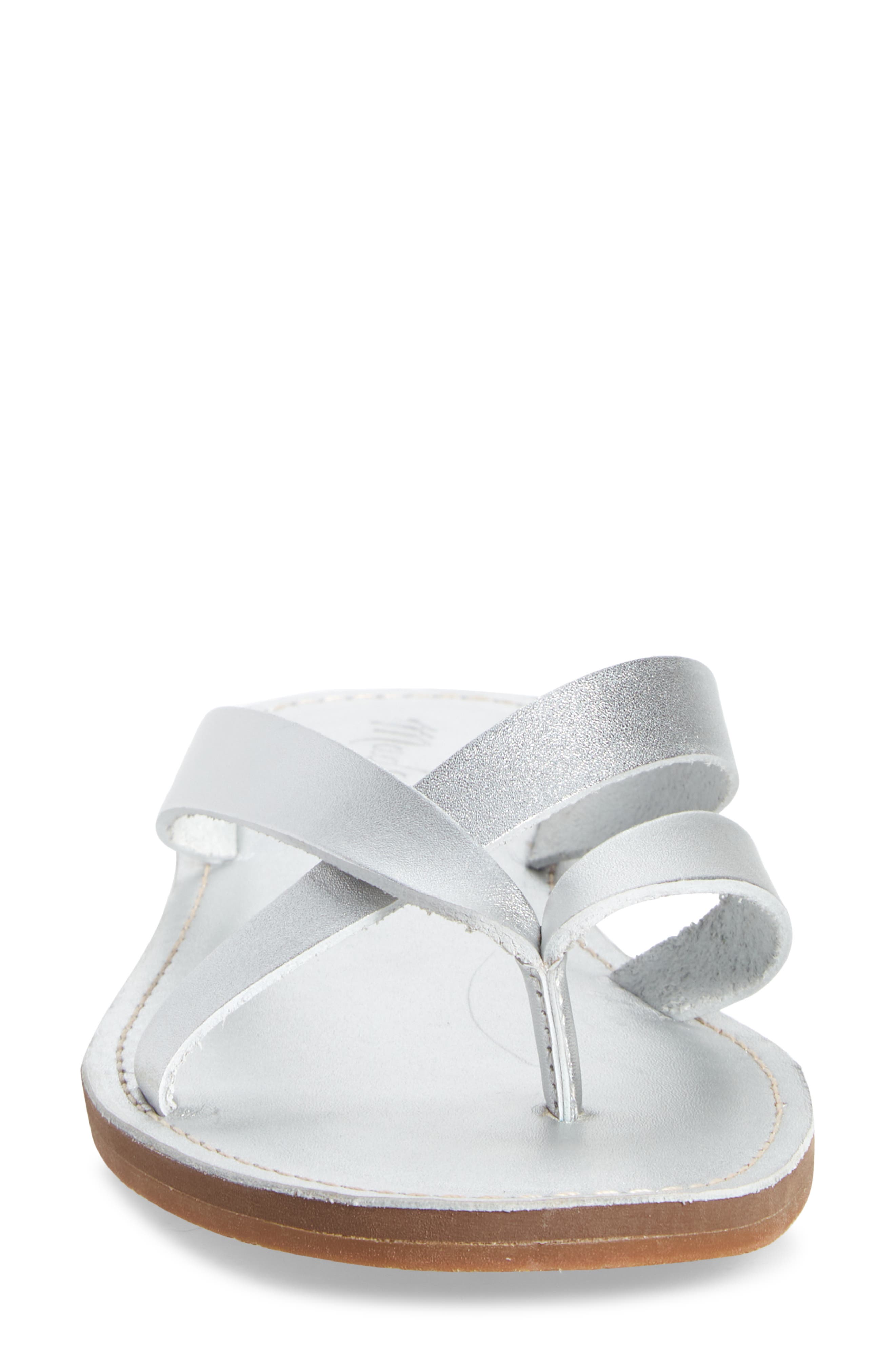 The Boardwalk Risa Flip Flop, Alternate, color, SILVER