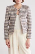 L'AGENCE Angelina Tweed Blazer