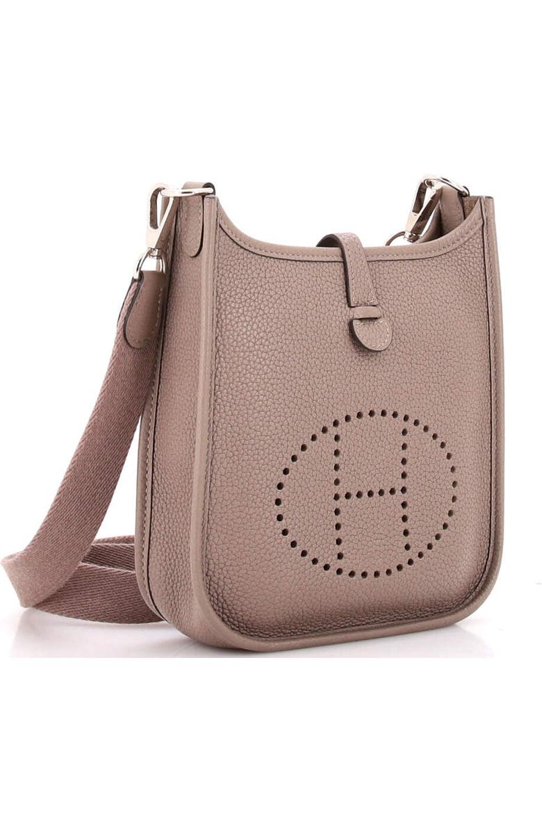 Pre-Owned Hermes Evelyne Bag Gen III Clemence TPM, Alternate, color, Gris Asphalte