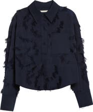 Jason Wu Collection Fil Coupé Crop Top