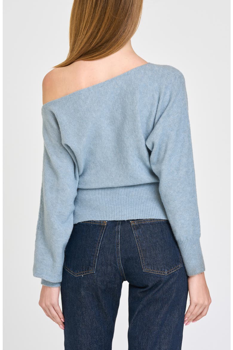 Annelisa Boatneck Sweater, Alternate, color, SLATE